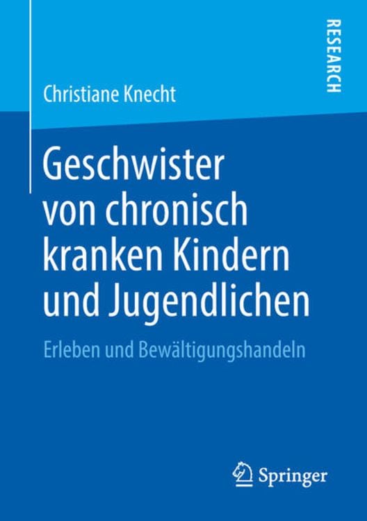 Produktbild: Geschwister von chronisch kranken Kindern und Jugendlichen