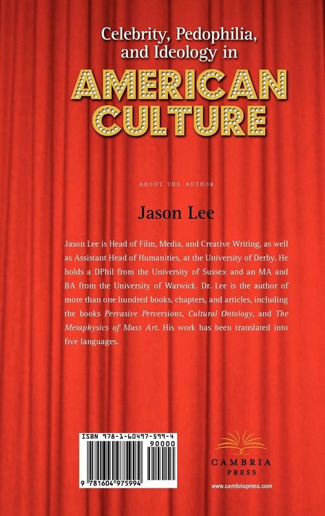 Produktbild: Celebrity, Pedophilia, and Ideology in American Culture