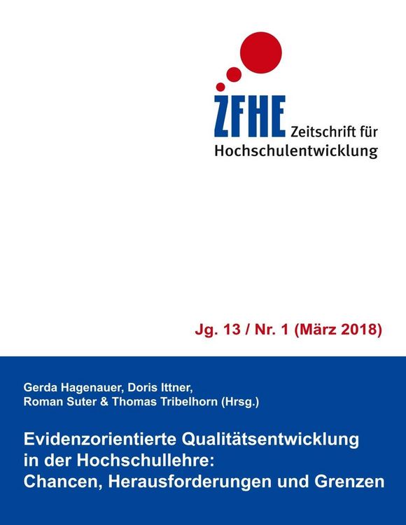 Produktbild: Evidenzorientierte Qualit&auml;tsentwicklung in der Hochschullehre
