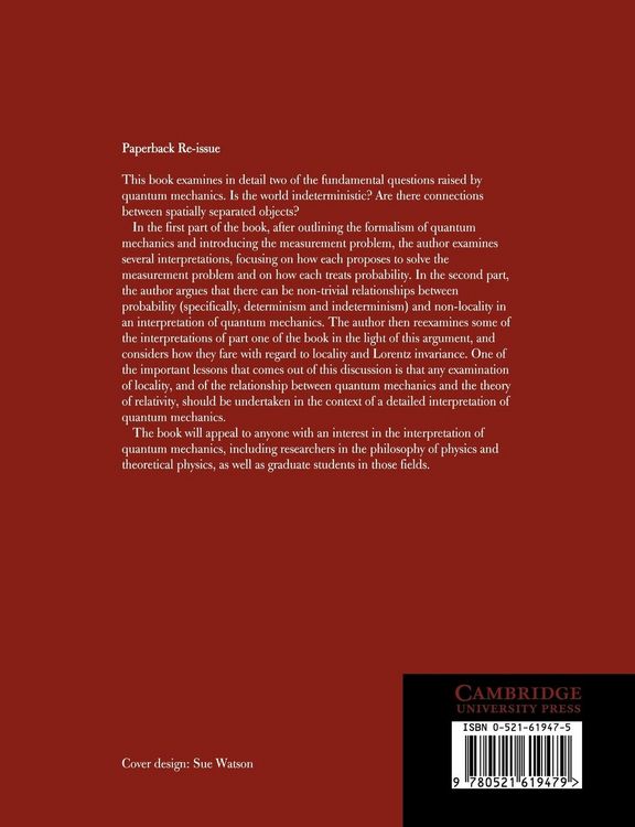 Produktbild: Quantum Chance and Non-Locality