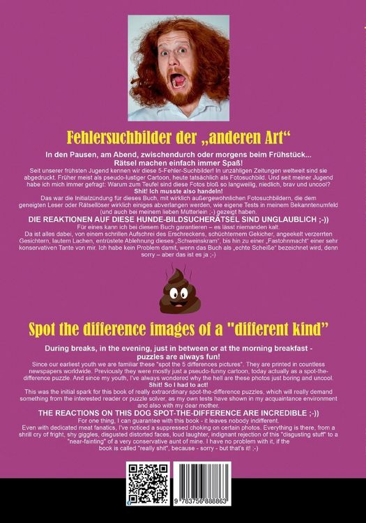Produktbild: Weltbestes Hundekacke Fehlersuch-Fotobuch f&uuml;r Hundeliebhaber und Hundehasser!