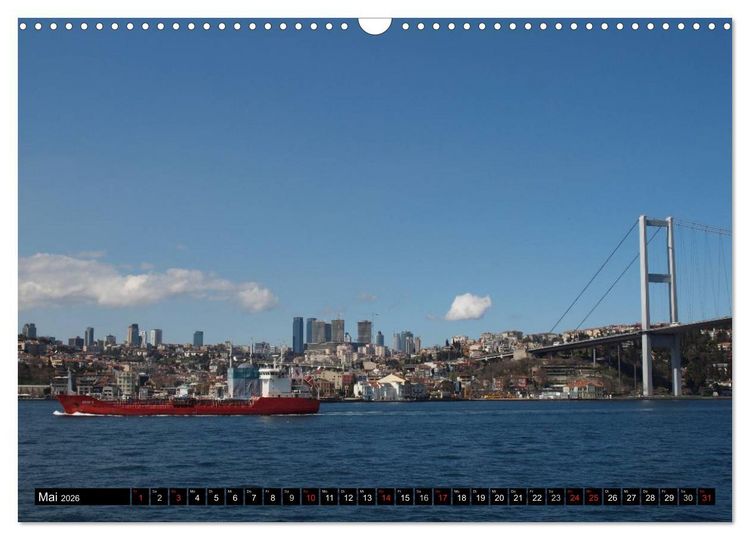 Produktbild: Istanbul - Konstantinopel - Byzanz (Wandkalender 2026 DIN A3 quer), CALVENDO Monatskalender