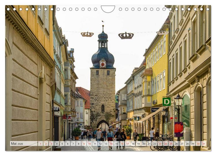 Produktbild: Coburg Impressionen (Wandkalender 2026 DIN A4 quer), CALVENDO Monatskalender