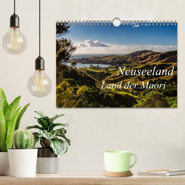 Produktbild: Neuseeland - Land der Maori (Wandkalender 2026 DIN A4 quer), CALVENDO Monatskalender