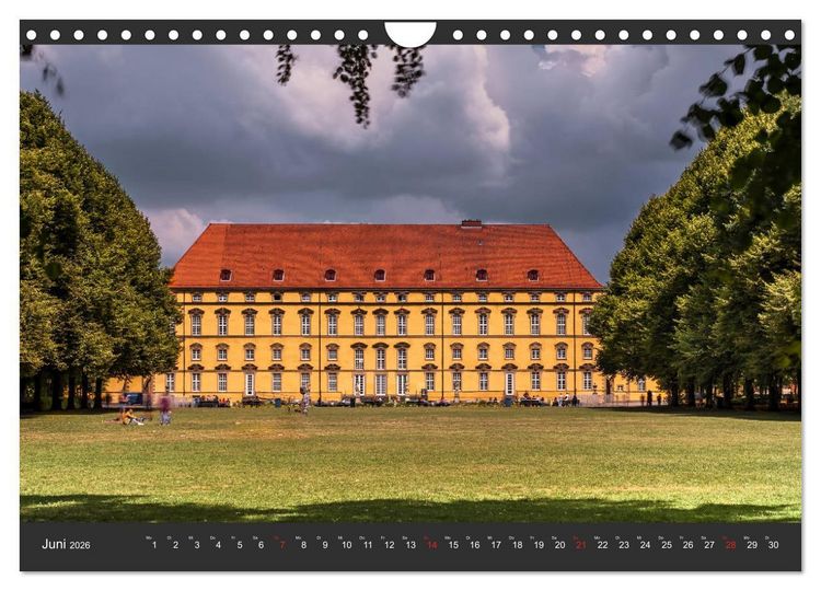 Produktbild: Stadtportrait Osnabr&uuml;ck (Wandkalender 2026 DIN A4 quer), CALVENDO Monatskalender