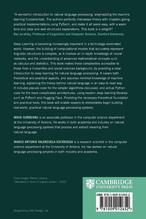 Produktbild: Deep Learning for Natural Language Processing