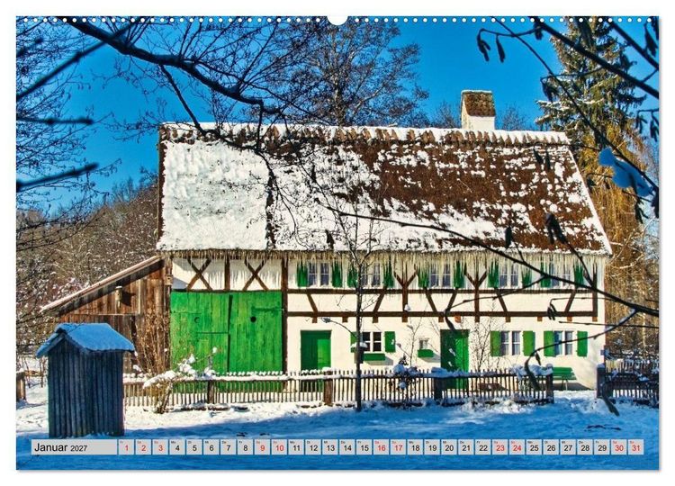 Produktbild: Die Stauden, eine Landschaft aus dem Bilderbuch (Wandkalender 2027 DIN A2 quer), CALVENDO Monatskalender