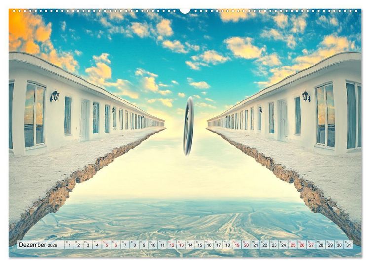 Produktbild: An den Grenzen der Realit&auml;t (hochwertiger Premium Wandkalender 2026 DIN A2 quer), Kunstdruck in Hochglanz
