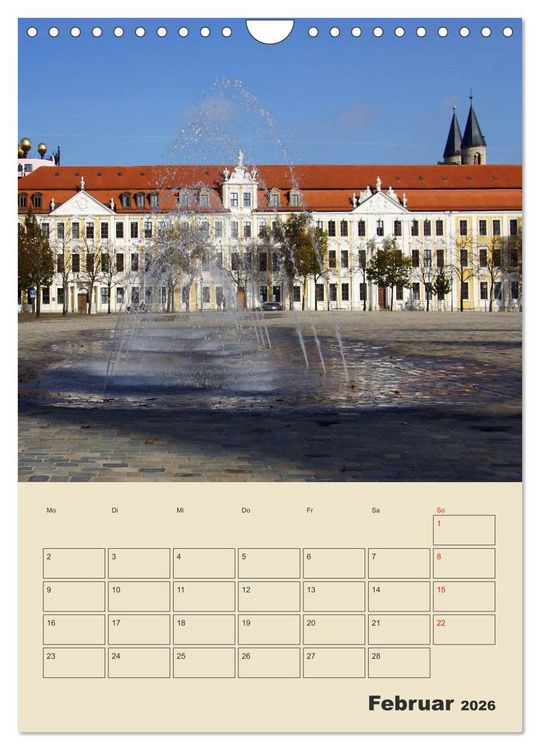 Produktbild: Komm nach Magdeburg (Wandkalender 2026 DIN A4 hoch), CALVENDO Monatskalender