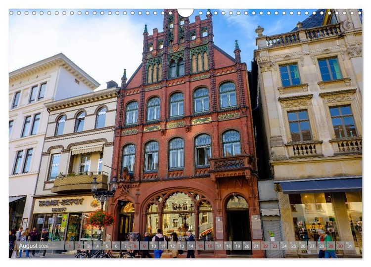 Produktbild: Ein Blick auf die Hansestadt Minden (Wandkalender 2026 DIN A3 quer), CALVENDO Monatskalender