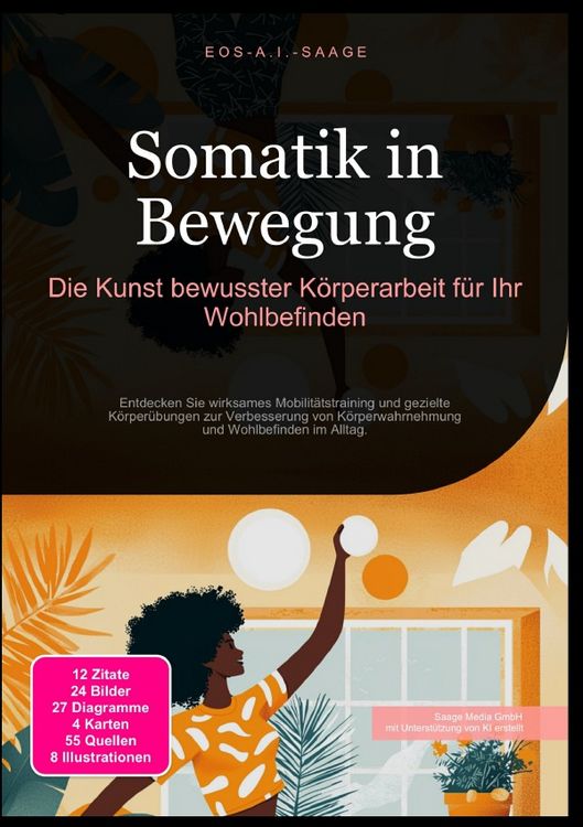 Produktbild: Somatik in Bewegung: Die Kunst bewusster K&ouml;rperarbeit f&uuml;r Ihr Wohlbefinden