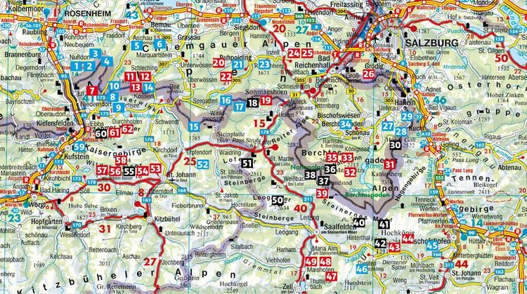 Produktbild: Berchtesgadener und Chiemgauer Alpen Skitourenf&uuml;hrer