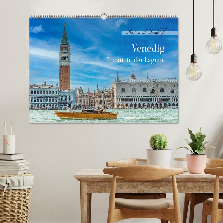 Produktbild: Venedig - Traum in der Lagune (Wandkalender 2026 DIN A2 quer), CALVENDO Monatskalender
