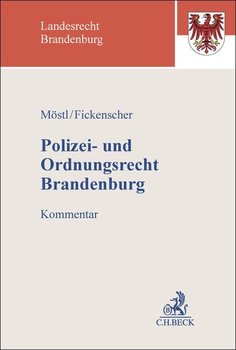 Produktbild: Polizei- und Ordnungsrecht Brandenburg