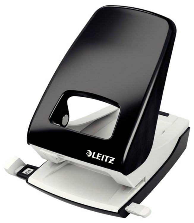 Produktbild: Locher Leitz schwarz, Registraturlocher