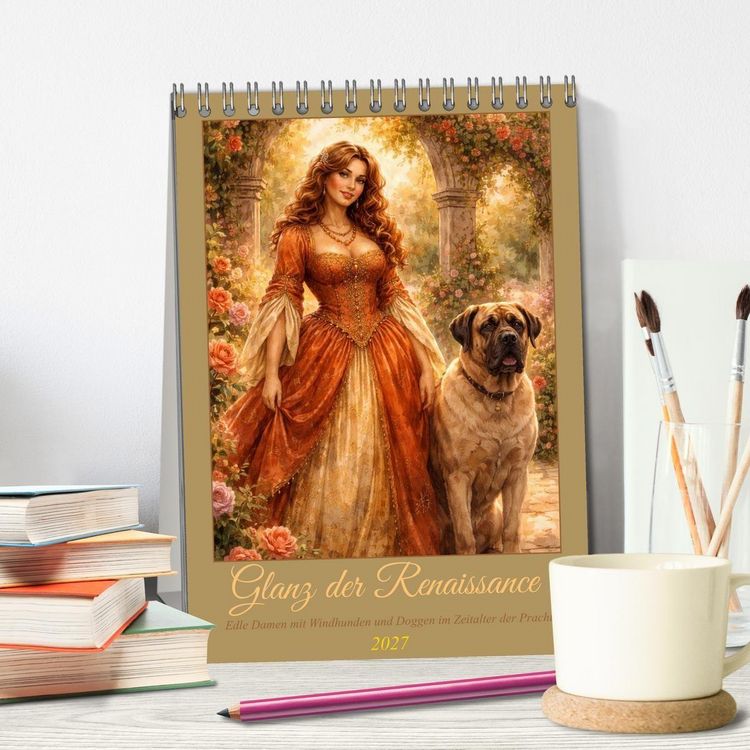 Produktbild: Glanz der Renaissance (Tischkalender 2027 DIN A5 hoch), CALVENDO Monatskalender