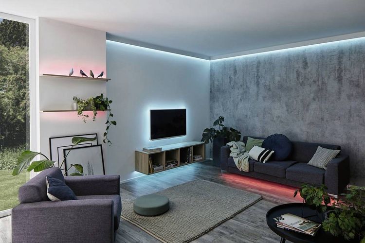 Produktbild: Paulmann MaxLED Basic RGB 79881 LED-Streifen-Basisset mit Stecker 24V 3m Warmwei&szlig; 1St.