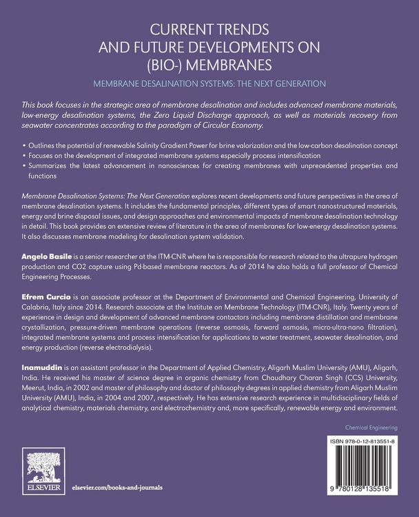 Produktbild: Current Trends and Future Developments on (Bio-) Membranes