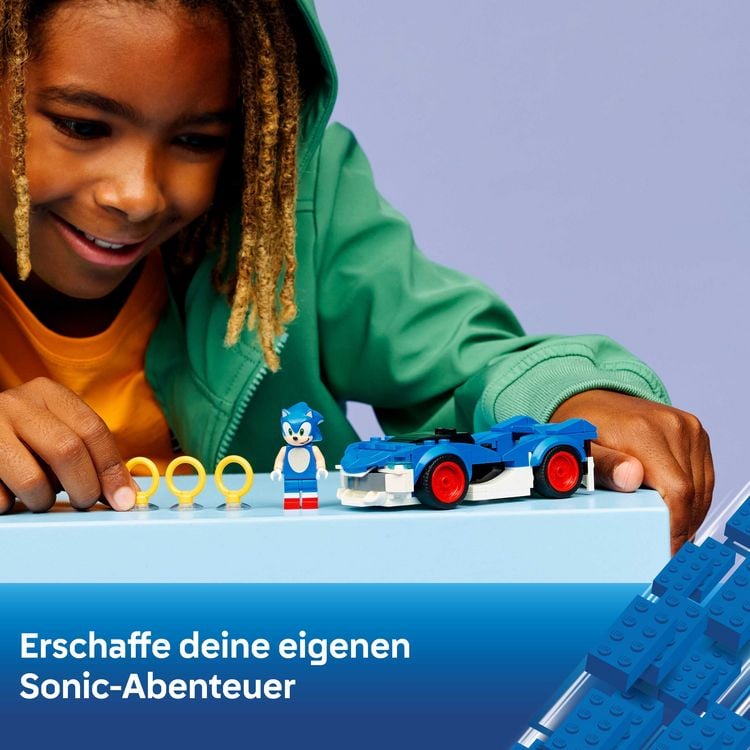 Produktbild: LEGO Sonic the Hedgehog 77117 Sonic: Speedster Lightning, Spielzeug