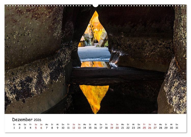 Produktbild: Neuseeland-Aotearoa, Land der wei&szlig;en Wolke (Wandkalender 2026 DIN A2 quer), CALVENDO Monatskalender