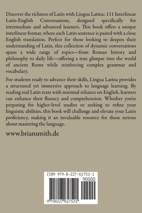 Produktbild: Lingua Latina 111 Interlinear Latin - English Conversations