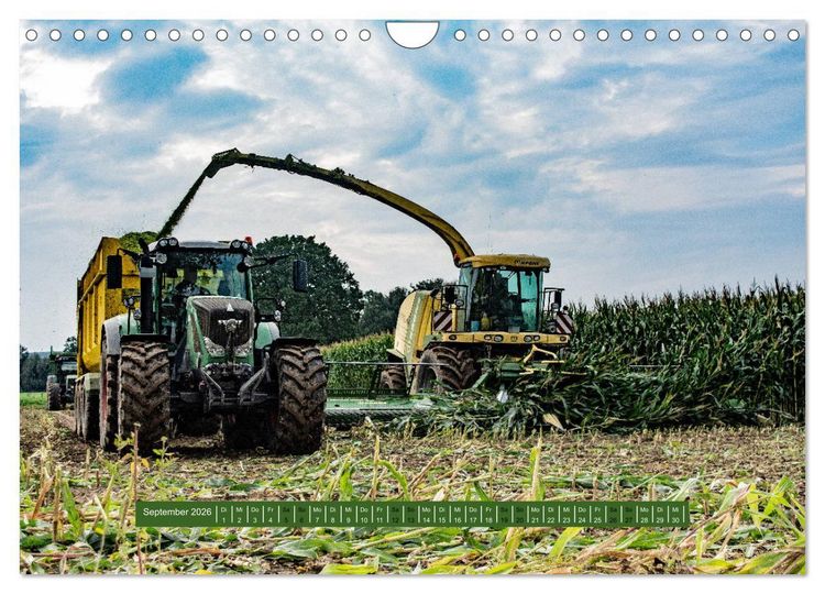 Produktbild: Landwirtschaft - Giganten im Feld (Wandkalender 2026 DIN A4 quer), CALVENDO Monatskalender
