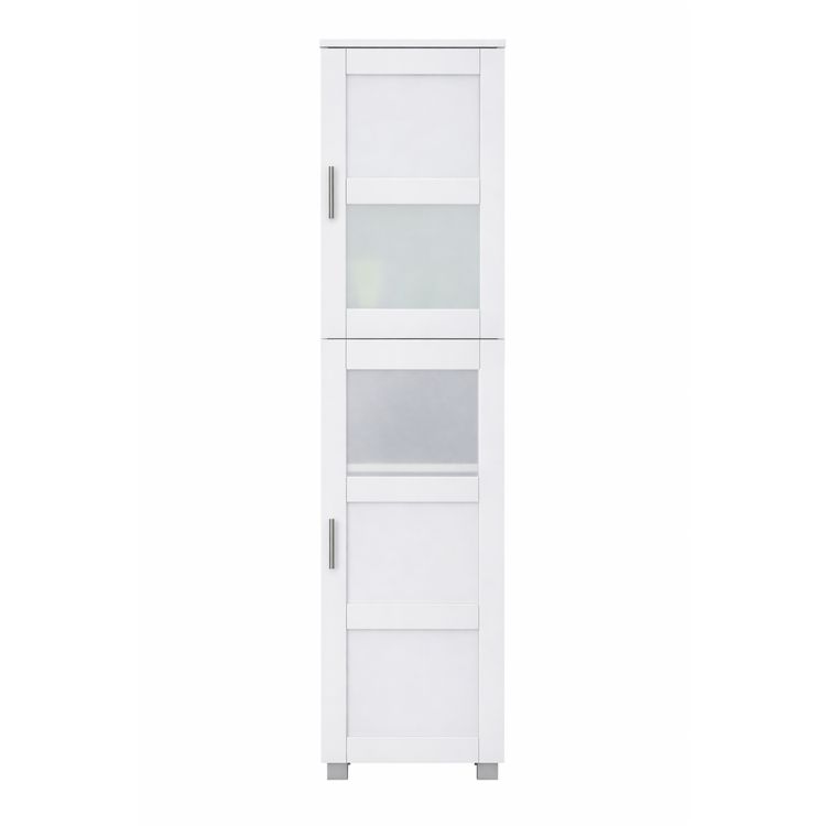 Produktbild: Holz Badm&ouml;bel Badschrank Hochschrank Nilari