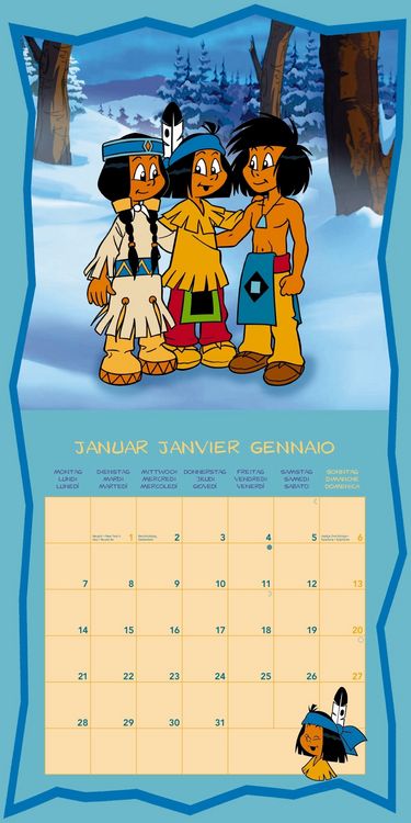 Produktbild: Yakari, Brosch&uuml;renkalender 2013