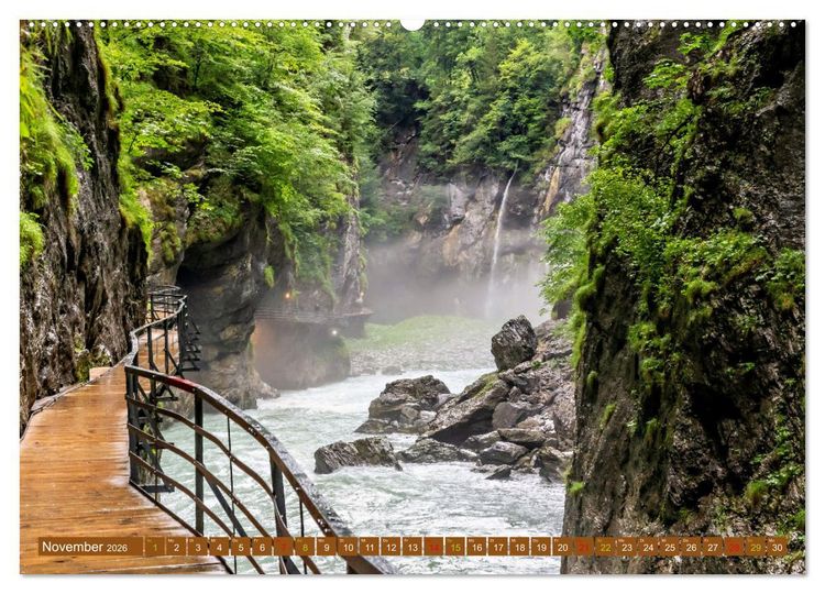 Produktbild: Berner Oberland - Ausflugsziele (hochwertiger Premium Wandkalender 2026 DIN A2 quer), Kunstdruck in Hochglanz