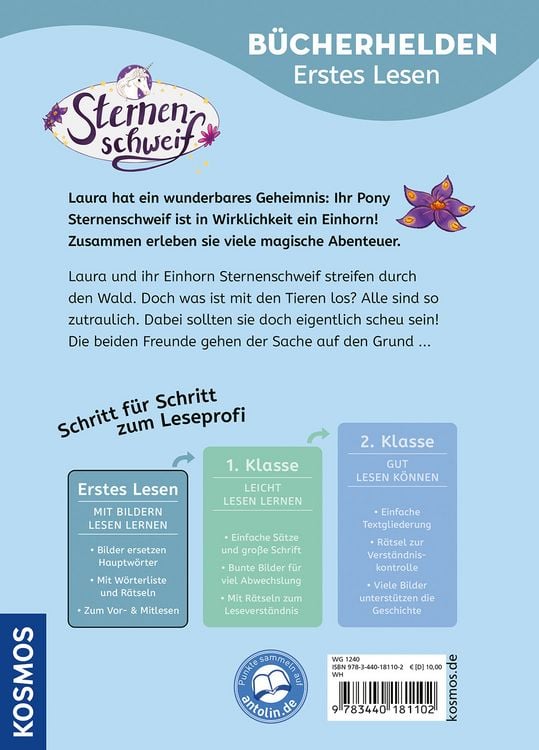 Produktbild: Sternenschweif, B&uuml;cherhelden Vorschule, Im Wald der Wunder