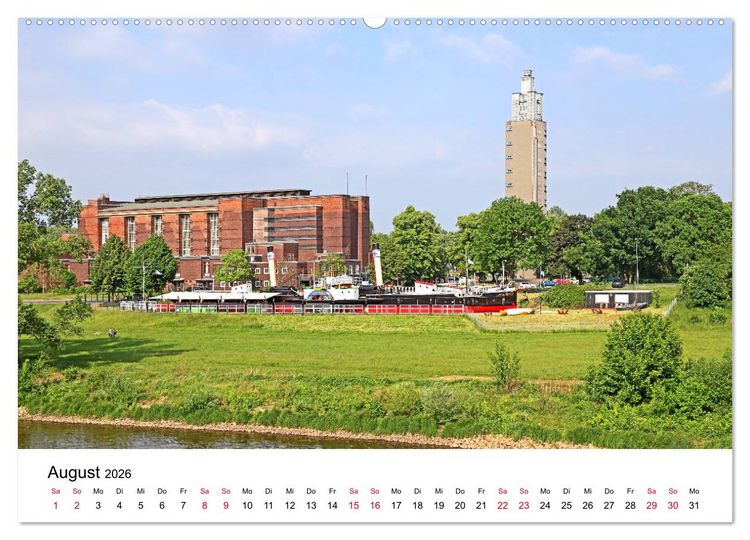 Produktbild: Magdeburg &ndash; meine Stadt (hochwertiger Premium Wandkalender 2026 DIN A2 quer), Kunstdruck in Hochglanz