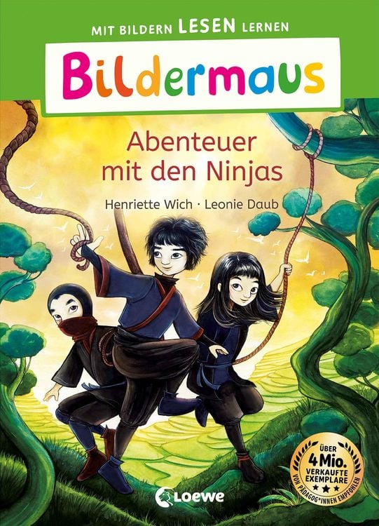 Produktbild: Bildermaus - Abenteuer mit den Ninjas