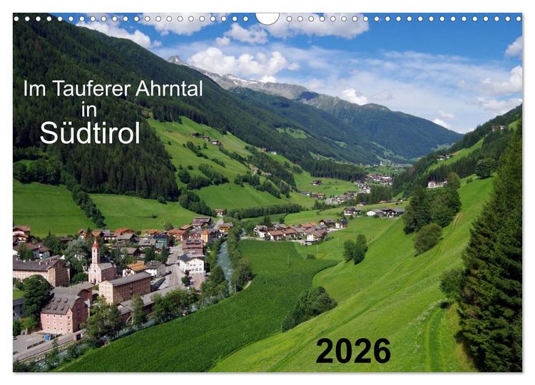Produktbild: Im Tauferer Ahrntal in S&uuml;dtirol (Wandkalender 2026 DIN A3 quer), CALVENDO Monatskalender