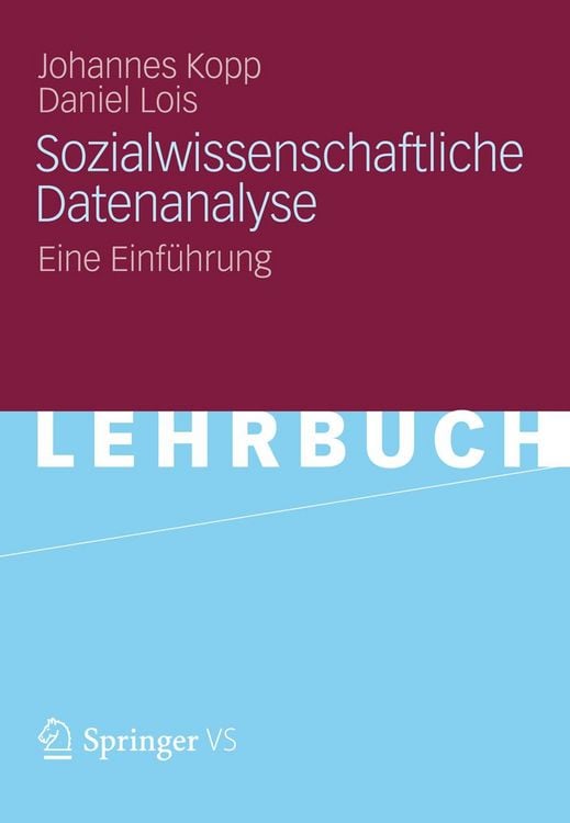 Produktbild: Sozialwissenschaftliche Datenanalyse