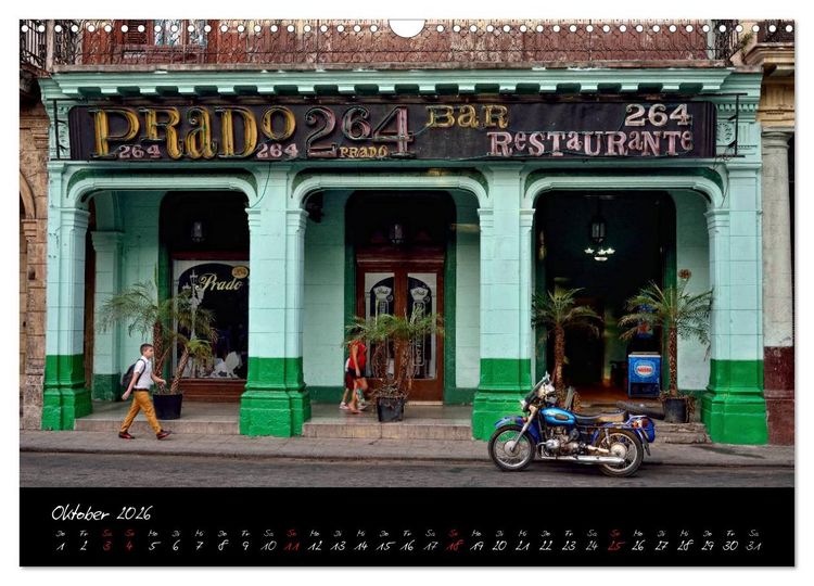 Produktbild: La Habana / Havanna (Wandkalender 2026 DIN A3 quer), CALVENDO Monatskalender