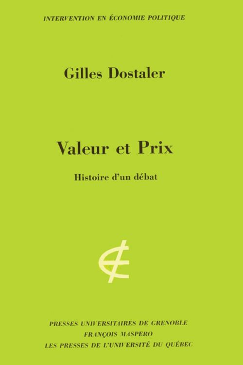 Produktbild: Valeur et prix