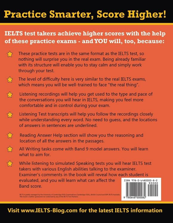 Produktbild: IELTS 5 Practice Tests, Academic Set 6