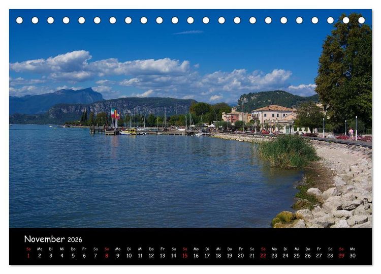 Produktbild: Lazise und Umgebung (Tischkalender 2026 DIN A5 quer), CALVENDO Monatskalender