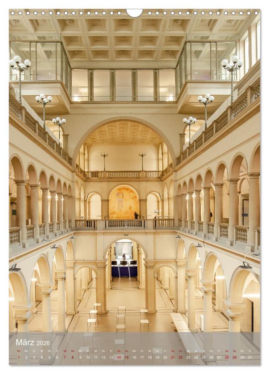 Produktbild: Architektur in Z&uuml;rich (Wandkalender 2026 DIN A3 hoch), CALVENDO Monatskalender