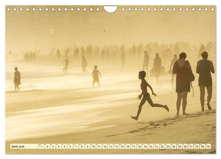 Produktbild: An Rio's Str&auml;nden (Wandkalender 2026 DIN A4 quer), CALVENDO Monatskalender