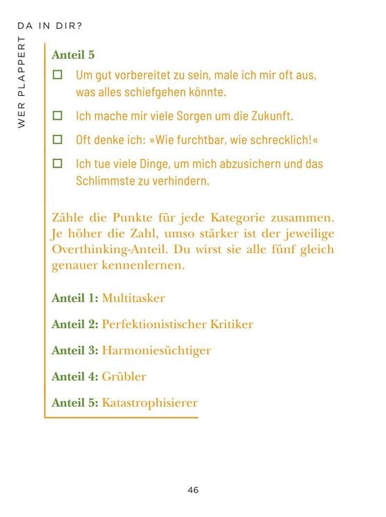 Produktbild: Die 1-Minuten-Strategie gegen Overthinking