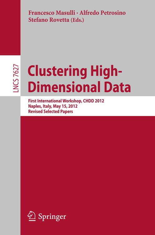 Produktbild: Clustering High--Dimensional Data