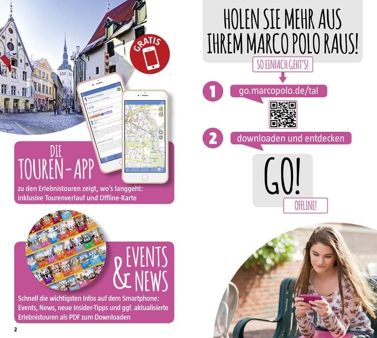 Produktbild: MARCO POLO Reisef&uuml;hrer Tallinn