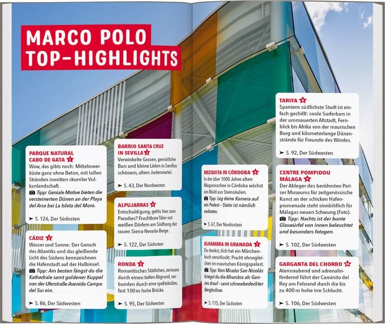 Produktbild: MARCO POLO Reisef&uuml;hrer Andalusien