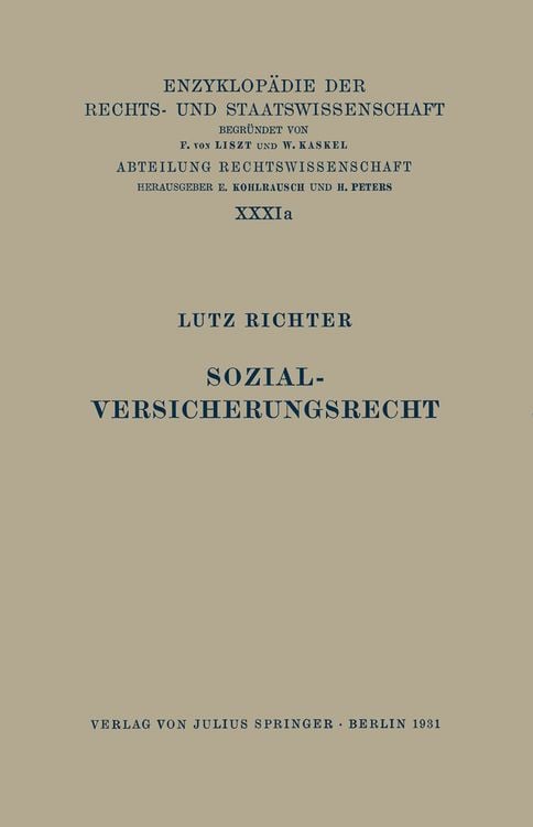 Produktbild: Sozialversicherungsrecht