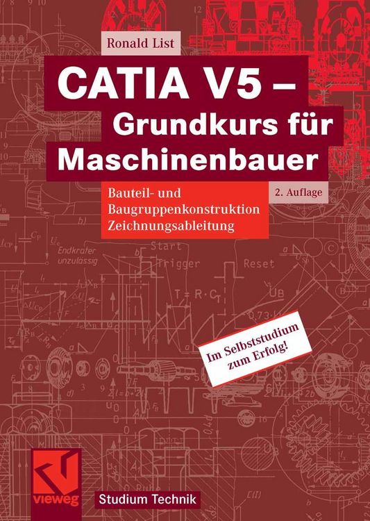 Produktbild: CATIA V5 - Grundkurs f&uuml;r Maschinenbauer