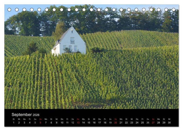 Produktbild: Sch&ouml;ne Mosel (Tischkalender 2026 DIN A5 quer), CALVENDO Monatskalender