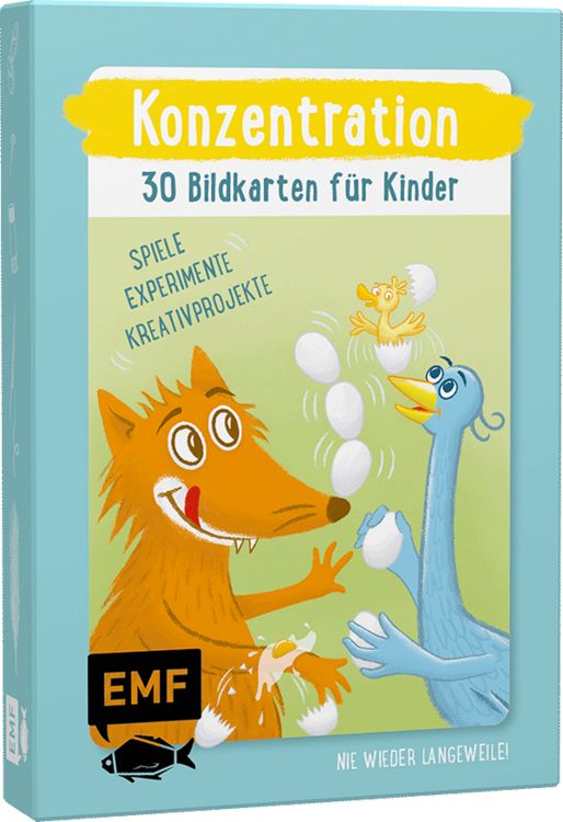 Produktbild: Konzentration &ndash; 30 Bildkarten f&uuml;r Kinder im Kindergarten- und Vorschulalter