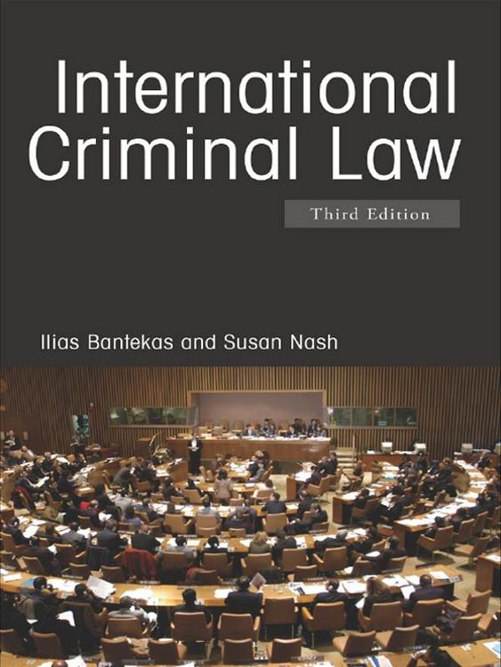 Produktbild: International Criminal Law