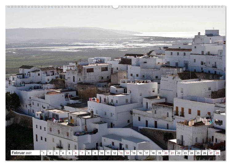 Produktbild: Momente einer Reise - Pueblos Blancos (Wandkalender 2027 DIN A2 quer), CALVENDO Monatskalender